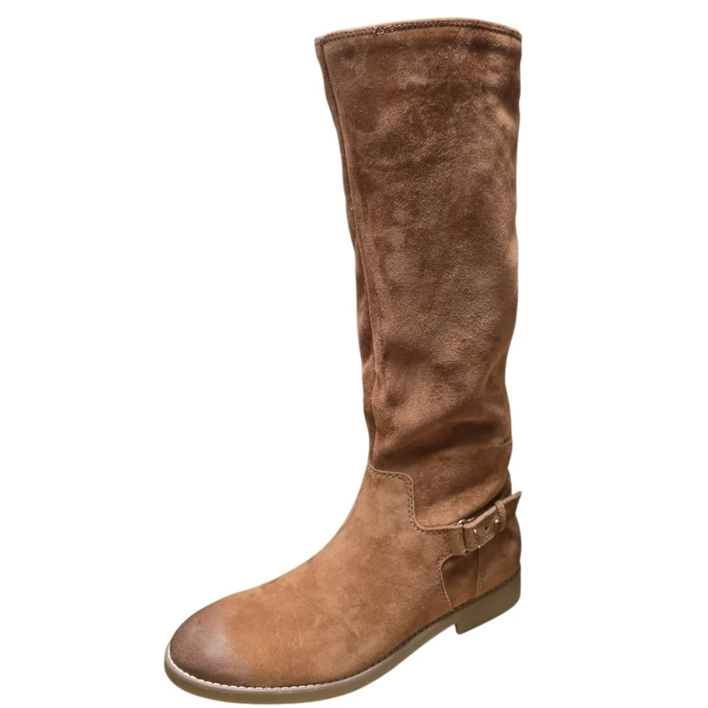 Vionic Rochelle Tall Leather Riding Boots - Picture 2 of 5